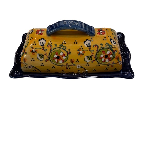 Anthropologie Dining Anthropologie Lyna Covered Butter Dish